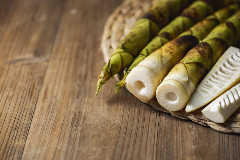 新鲜竹笋时令食材