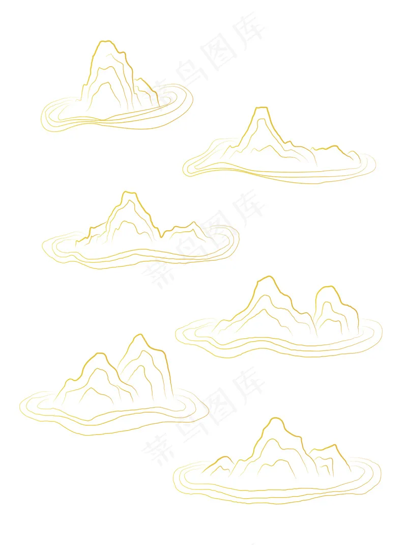 中国风底纹ai矢量模版下载