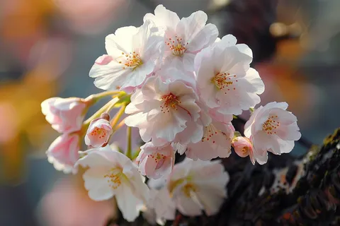 春日樱花花朵摄影图 春日樱花花朵摄影图