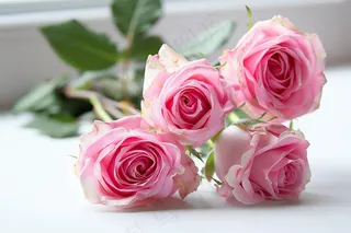 玫瑰花鲜花花朵摄影图