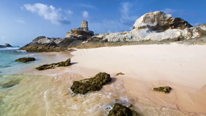 自然山海背景