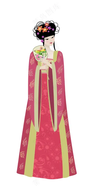 唐装矢量图1