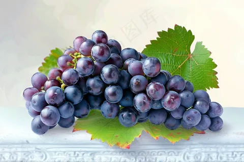 葡萄水果摄影图