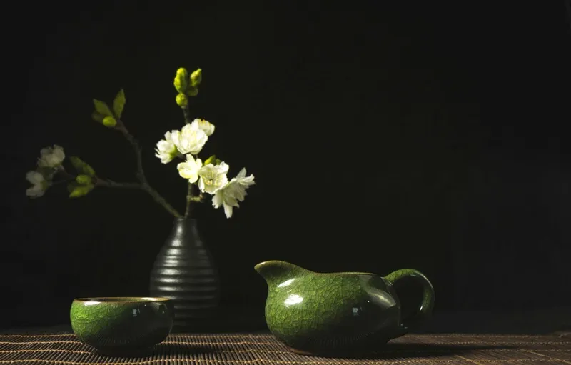 中式复古茶具茶饮文化