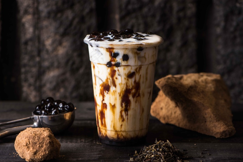 巧克力奶茶饮品