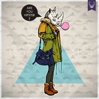 人物插画丨时髦创意兽首003丨丰富版面丨PPT素材