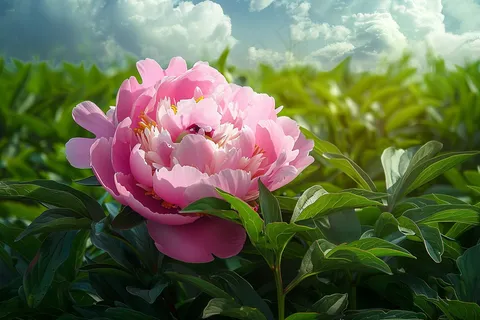 牡丹花国花鲜花摄影图