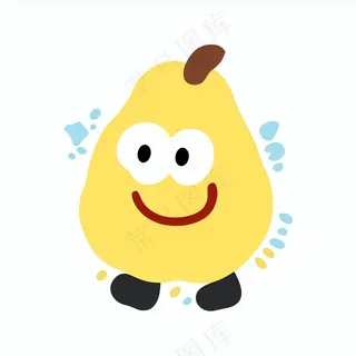 梨子 魔性涂鸦小贴纸