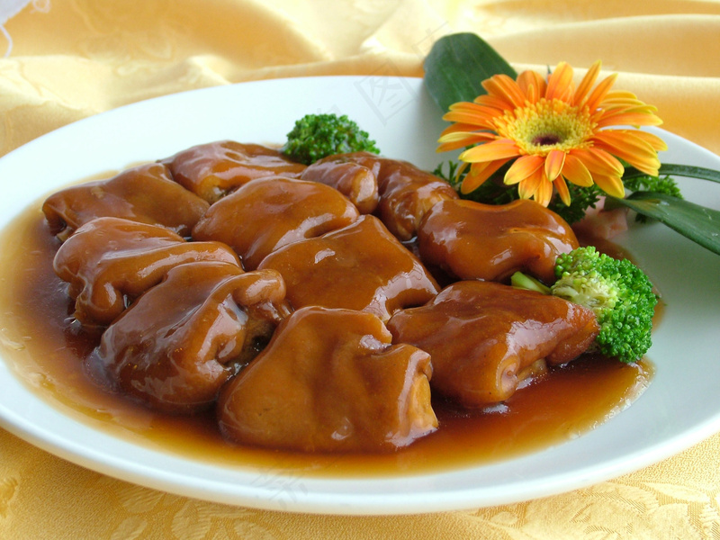 卤味猪蹄美食小吃