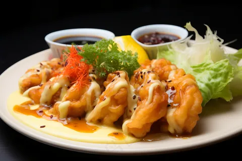 沙拉酱汁肉块 沙拉酱汁肉块