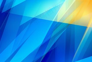 蓝色几何形线条科技背景