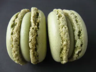 抹茶马卡龙小吃