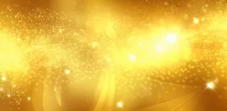 金色闪光颗粒光晕灯光大气耀眼摄影背景图