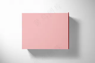 简约背景翻盖盒子样机8