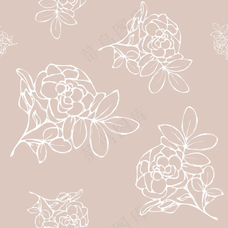 植物森系底纹