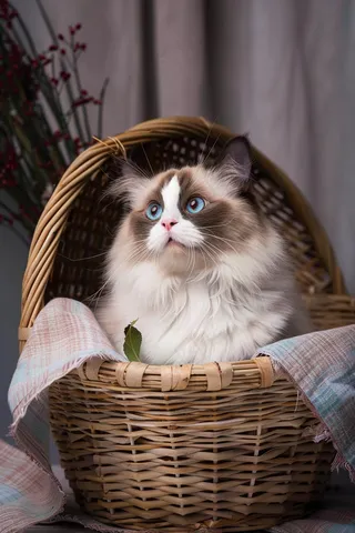 猫咪宠物猫可爱动物摄影图