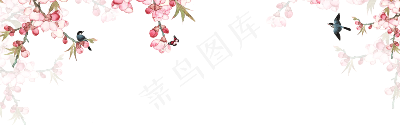 中式水墨PSD分层古风banner模板103psd模版下载