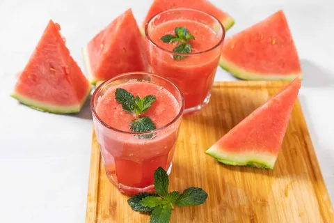 鲜榨西瓜果汁