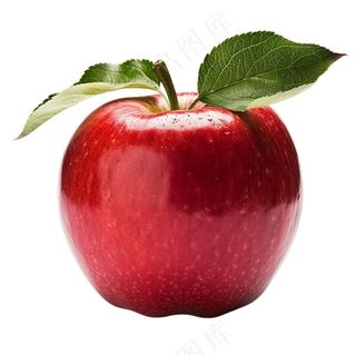 红苹果水果平安夜免抠