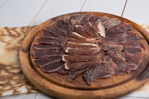 切片五香牛肉美食