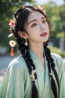 古装风美女AI设计