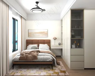 橘色--空间次卧