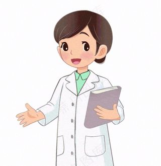 医生医疗医务工作者人物卡通插画免抠