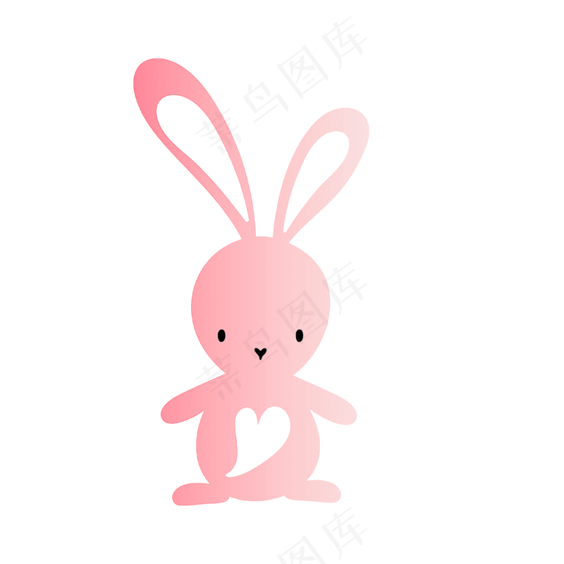 免抠透明兔子