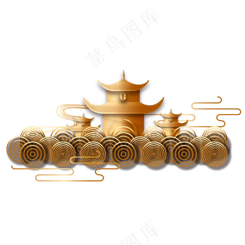 中国风祥云49免扣素材