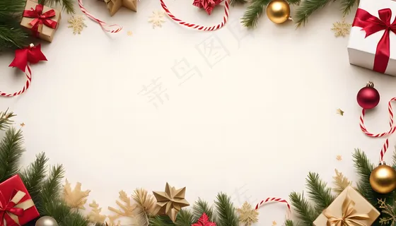 圣诞节背景插画