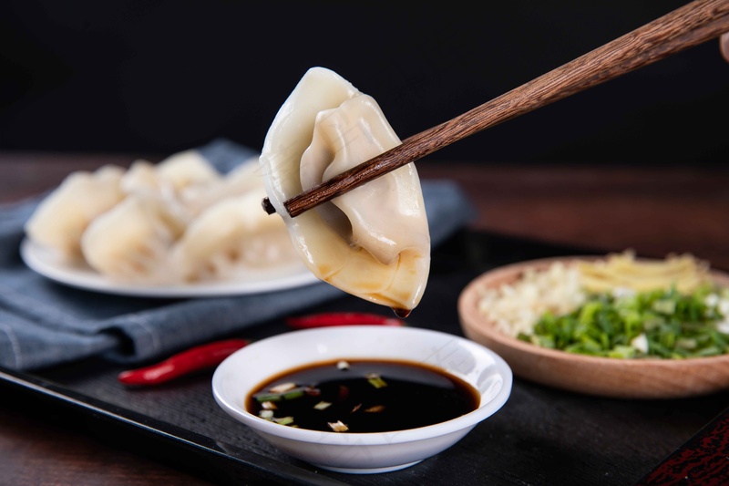 手工水饺美食