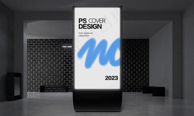 地铁站车站广告牌灯箱样机20样机