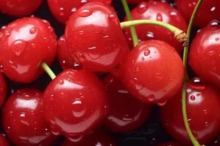 新鲜樱桃车厘子水果摄影图