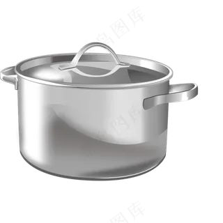 免抠一个白色的的蒸锅