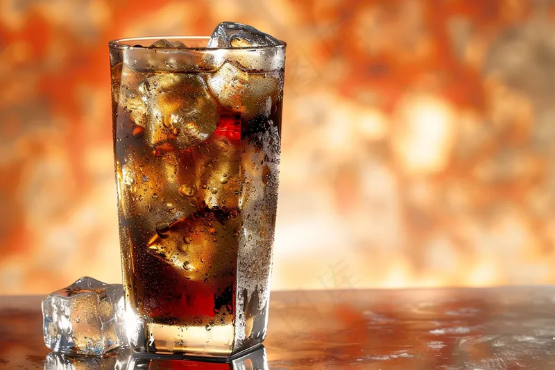可乐汽水冰饮摄影图(4032x2688)