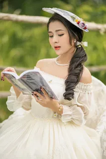 野外遇见漂亮公主3