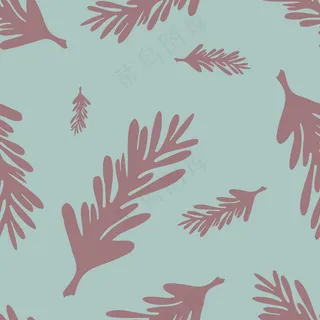 植物森系底纹