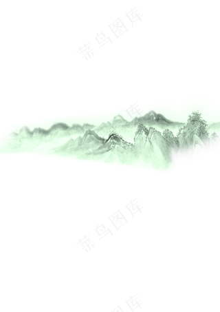 新中式水墨山水画170