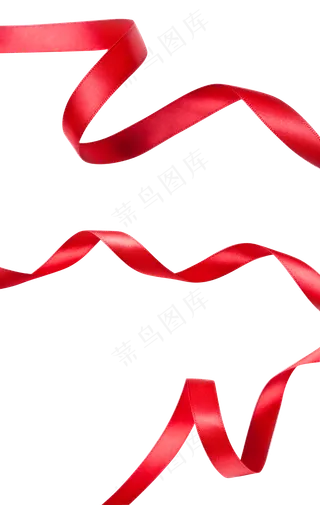 红色彩带免扣