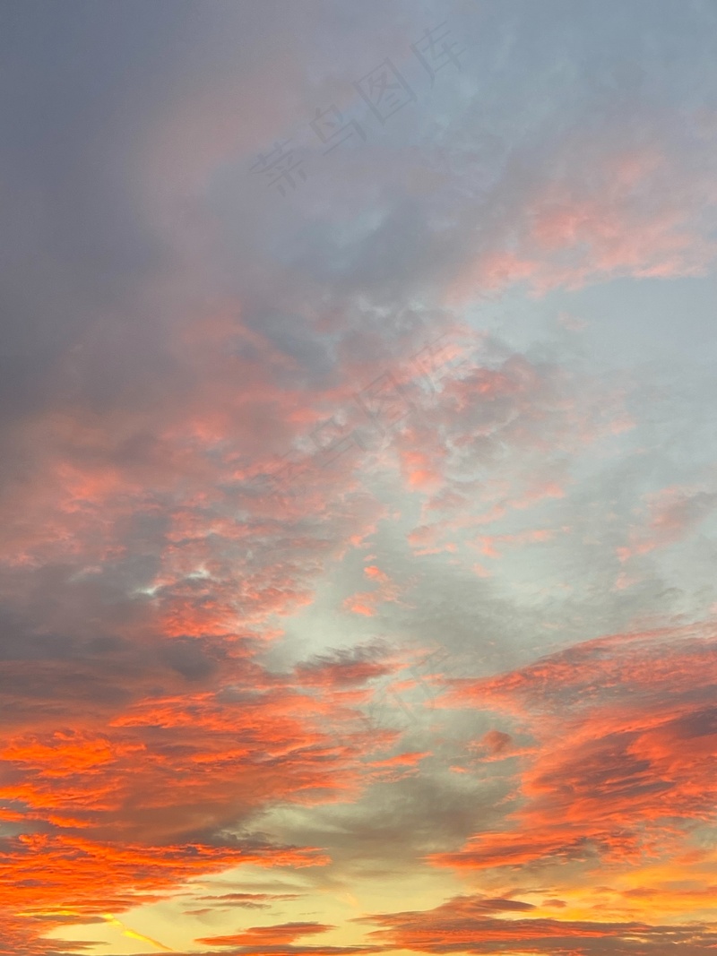 夕阳晚霞图片