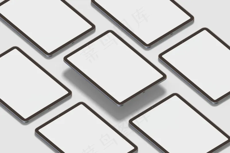 平板电子产品3C样机21psd模版下载