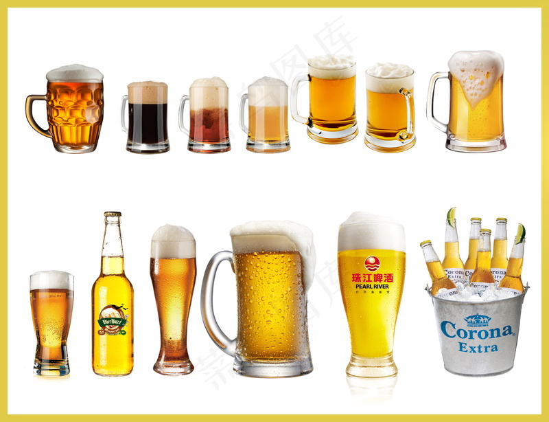 啤酒饮料图片素材