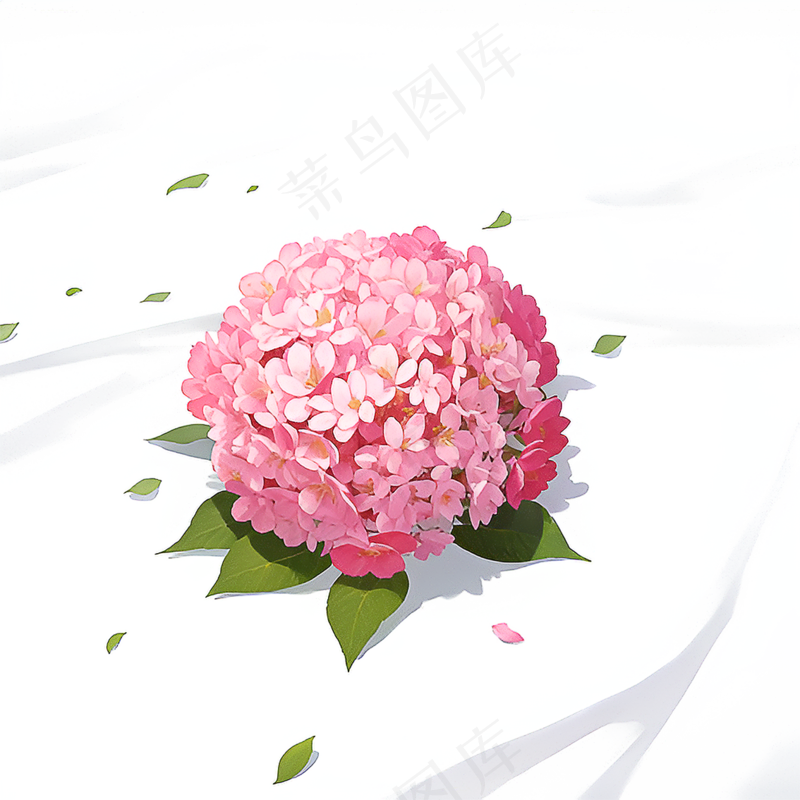 粉色花朵桃花玫瑰免抠素材66