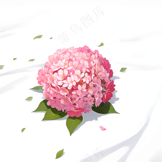 粉色花朵桃花玫瑰免抠素材66