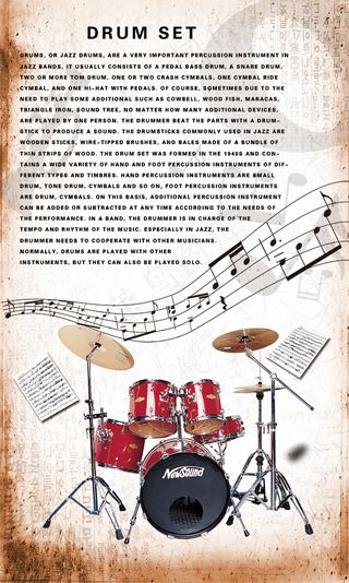 打击乐器 架子鼓