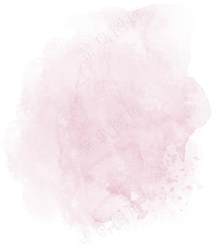 中国新年传统水墨晕染彩色免扣图片素材6