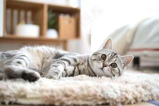 猫咪宠物猫可爱动物摄影图