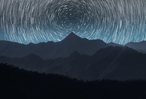 夜晚星空摄影132图片素材