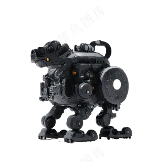 免抠极简家用机器人