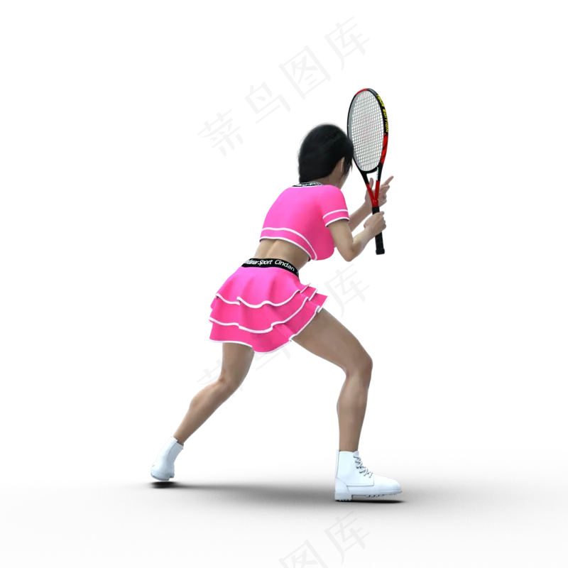 免抠网球体育运动人物